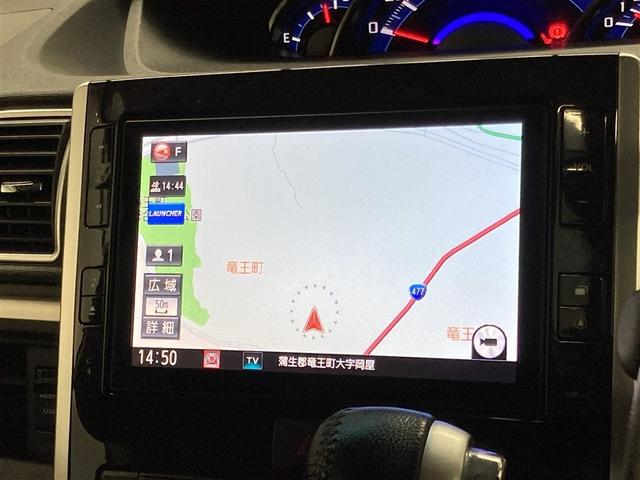 タント カスタムＲＳ　トップエディションＳＡＩＩ　４ＷＤ　フルセグ　メモリーナビ　ＤＶＤ再生　ミュージックプレイヤー接続可　バックカメラ　衝突被害軽減システム　ＥＴＣ　ドラレコ　両側電動スライド　ＬＥＤヘッドランプ　アイドリングストップ（4枚目）