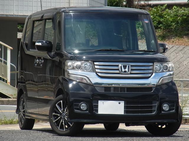 Ｎ－ＢＯＸカスタム Ｇ・Ｌパッケージ　バックモニター付ナビＴＶ　ＥＴＣ　キセノン　左側電動スライドドア　タイミングチェーン（11枚目）