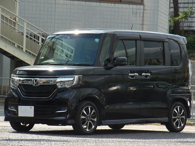 Ｎ－ＢＯＸカスタム Ｇ・Ｌホンダセンシング　バックモニター付ナビＴＶ　ＥＴＣ　ＬＥＤライト　左側電動スライドドア　タイミングチェーン（5枚目）
