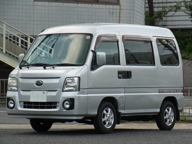 サンバーバン ディアス　スーパーチャージャー　ＥＴＣ　ルーフコンソール　タイミングベルト交換済　４ナンバー登録車　最終型（4枚目）