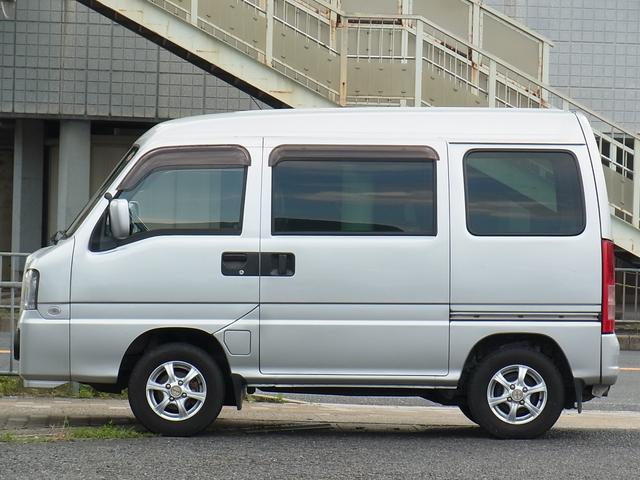 サンバーバン ディアス　スーパーチャージャー　ＥＴＣ　ルーフコンソール　タイミングベルト交換済　４ナンバー登録車　最終型（5枚目）