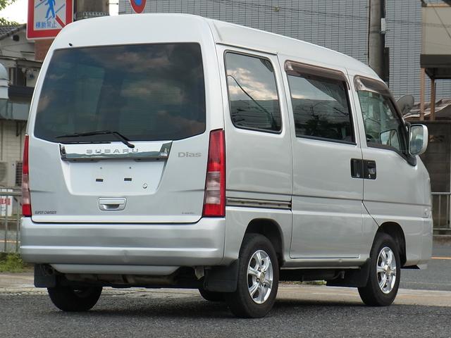 サンバーバン ディアス　スーパーチャージャー　ＥＴＣ　ルーフコンソール　タイミングベルト交換済　４ナンバー登録車　最終型（10枚目）