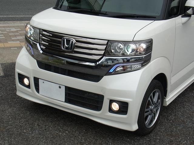 Ｎ－ＢＯＸカスタム Ｇ　ＳＳパッケージ　ＣＴＢＡ　バックモニター付ナビＴＶ　ＥＴＣ　キセノン　両側電動スライドドア　タイミングチェーン（2枚目）