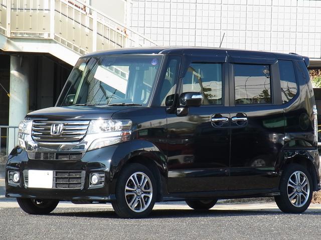 N-BOXカスタム G SSパッケージ CTBA バックモニター付ナビTV ETC 両側電動スライドドア キセノン タイミングチェーン(5枚目)