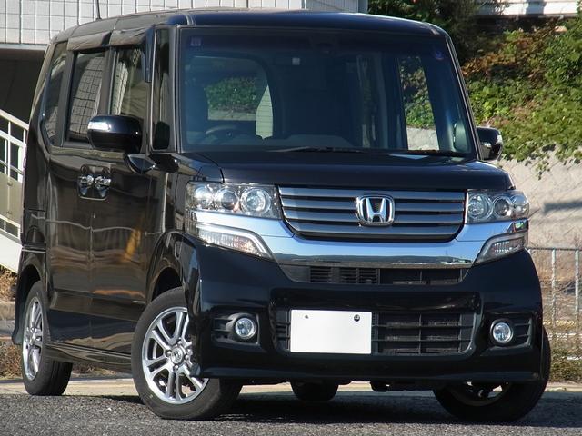 N-BOXカスタム G SSパッケージ CTBA バックモニター付ナビTV ETC 両側電動スライドドア キセノン タイミングチェーン(12枚目)