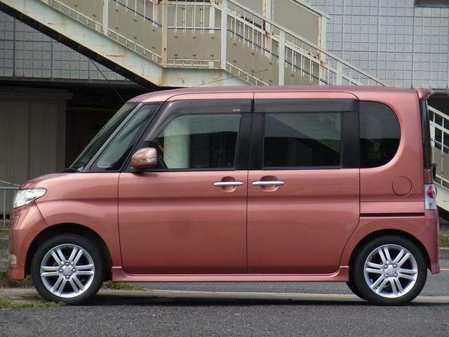 タント カスタムＸリミテッド　ナビＴＶ　ＥＴＣ　キセノン　左側電動スライドドア　純正１５インチアルミ　スマートキー　タイミングチェーン（5枚目）