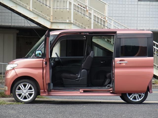 タント カスタムＸリミテッド　ナビＴＶ　ＥＴＣ　キセノン　左側電動スライドドア　純正１５インチアルミ　スマートキー　タイミングチェーン（6枚目）