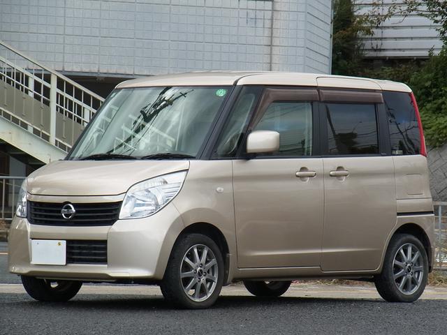 ルークス Ｇ　ナビＴＶ　左側電動スライドドア　外品アルミ　スマートキー　タイミングチェーン（4枚目）