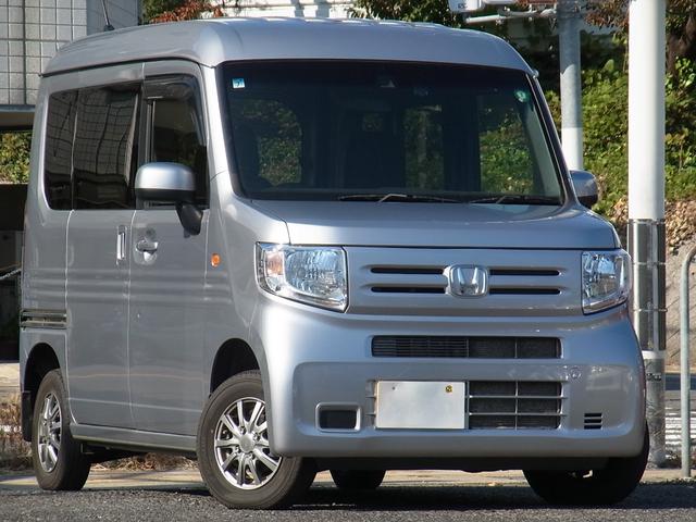 N-VAN L・ホンダセンシング 4WD Bluetooth対応バックモニター付ナビTV 外品アルミ キーレス タイミングチェーン(13枚目)