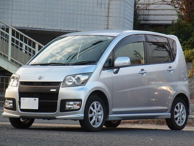 ムーヴ カスタム　Ｒ　ターボ　ＳＰＯＲＺＡフロントバンパー　キセノン　キーレス　タイミングチェーン（5枚目）