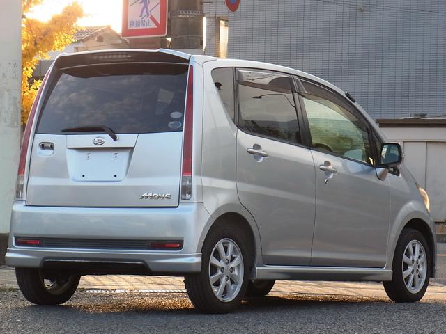 ムーヴ カスタム　Ｒ　ターボ　ＳＰＯＲＺＡフロントバンパー　キセノン　キーレス　タイミングチェーン（10枚目）