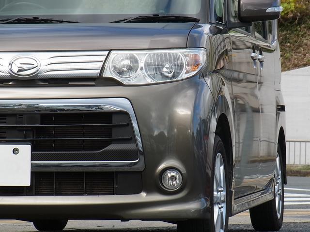 タント カスタムＸ　バックモニター付ナビＴＶ　ＥＴＣ　キセノン　左側電動スライドドア　スマートキー　タイミングチェーン（3枚目）