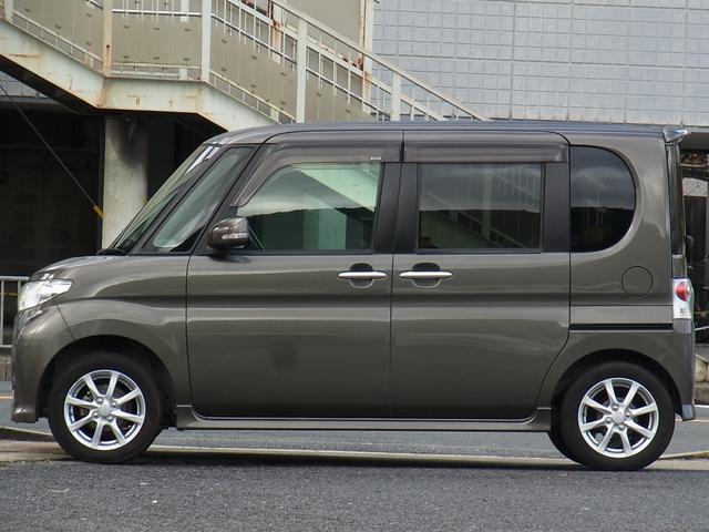 タント カスタムＸ　バックモニター付ナビＴＶ　ＥＴＣ　キセノン　左側電動スライドドア　スマートキー　タイミングチェーン（5枚目）