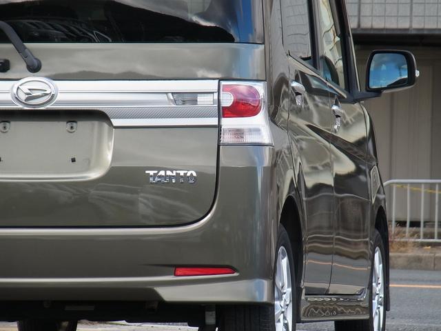 タント カスタムＸ　バックモニター付ナビＴＶ　ＥＴＣ　キセノン　左側電動スライドドア　スマートキー　タイミングチェーン（9枚目）