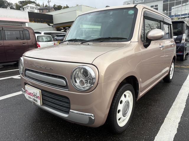 アルトラパン G 社外SDナビ DVD視聴可 フルセグ プッシュスタート ETC バックカメラ FRドラレコ HIDヘッドライト 純正レザーシートカバー(3枚目)