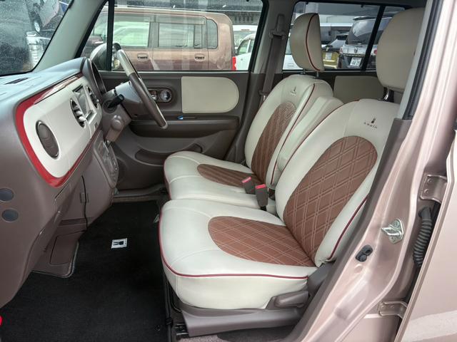 アルトラパン G 社外SDナビ DVD視聴可 フルセグ プッシュスタート ETC バックカメラ FRドラレコ HIDヘッドライト 純正レザーシートカバー(18枚目)