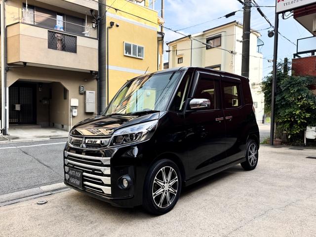 ｅＫスペースカスタム カスタムＴ　セーフティプラスエディション　ターボ　両側パワースライドドア　フルセグナビ　全方位モニター　衝突軽減ブレーキ　ＥＴＣ　ＤＶＤ　　Ｂｌｕｅｔｏｏｔｈ　　シートヒーター　ナビ連動ドライブレコーダー　禁煙車（31枚目）