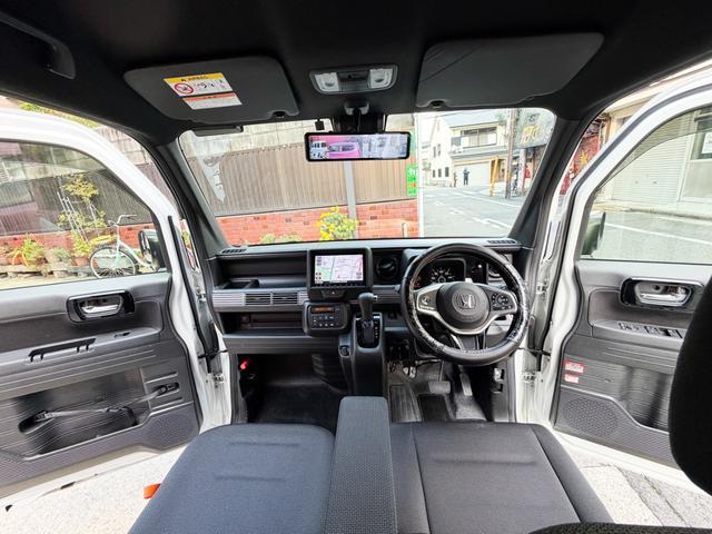 N-VAN+スタイル ファン・ホンダセンシング 8インチ純正ナビ コムテックデジタルインナーミラー 前後ドライブレコーダー ETC スマートキー フルセグTV CD DVD再生 Bluetooth LEDヘッドランプ タイヤ4本新品 バッテリー新品(2枚目)
