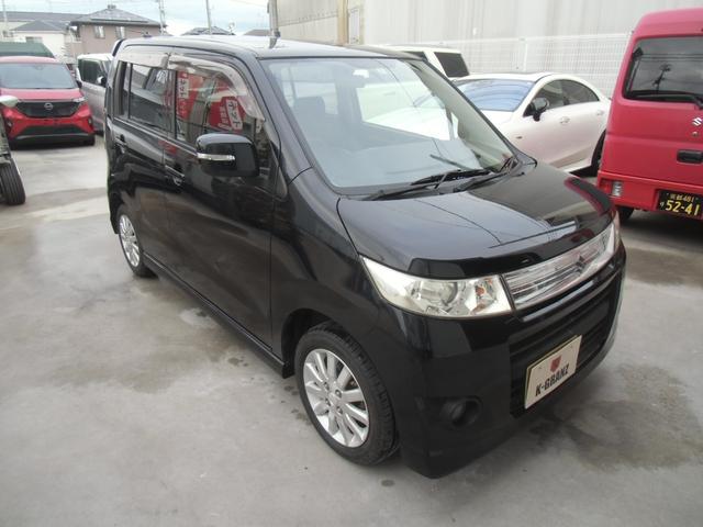 ワゴンＲスティングレー Ｔ　ターボ　ナビ＆ＴＶフルセグ　ＥＴＣ　スマートキー　ＨＩＤ　オートライト　電動格納ミラー　走行４．３万キロ（3枚目）