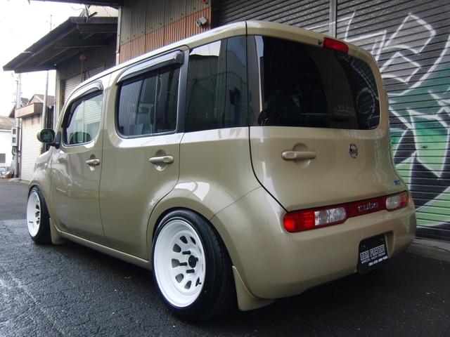 日産 キューブ １５ｘ 車高調 ダイヤモンドレーシング カスタム車両 40 0万円 平成21年 09年 京都府 中古車 価格 Com