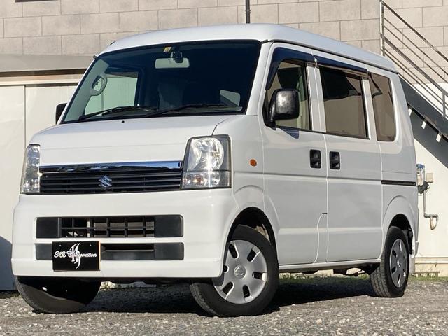 エブリイワゴン 　車いす移動車　後部電動固定　リヤシート無　補助シート＆車いす乗員用手すり付　エアコン　パワステ　パワーウィンドウ　福祉車両（3枚目）