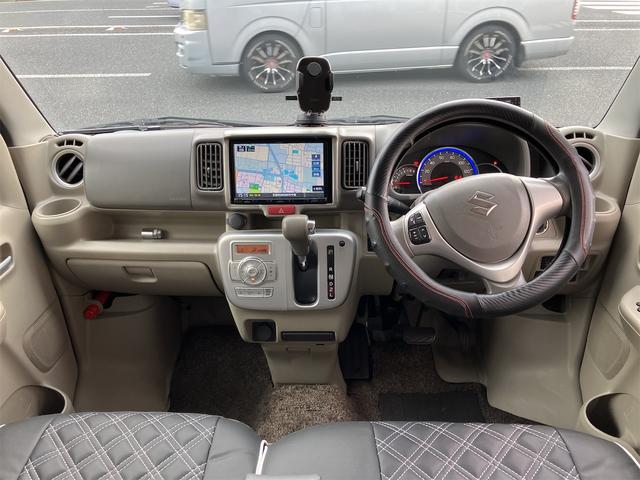 エブリイワゴン ＰＺターボスペシャル　４ＷＤ　リフトアップ　背面タイヤ　両側電動スライドドア　レーダーブレーキサポート　１５インチアルミ　プラスラインエアロ　社外テール　社外８インチナビフルセグＴＶ　バックモニター　　ＨＩＤライト（40枚目）