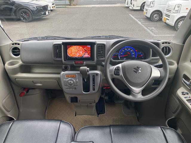 エブリイワゴン PZターボ ナビフルセグTV ローダウン 片側電動スライドドア ETC シートカバー ドライブレコーダー 社外アルミホイール スマートキー プッシュ式エンジンスタート(34枚目)