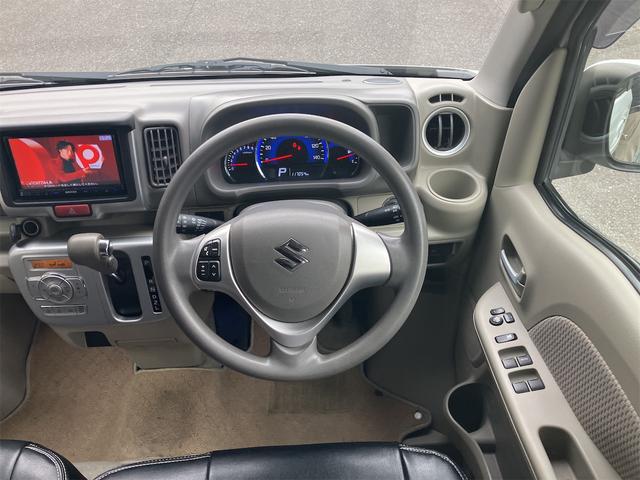 エブリイワゴン PZターボ ナビフルセグTV ローダウン 片側電動スライドドア ETC シートカバー ドライブレコーダー 社外アルミホイール スマートキー プッシュ式エンジンスタート(35枚目)