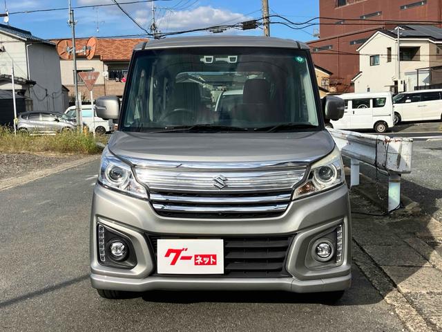 スペーシアカスタム XSターボ 全周囲カメラ 両側電動スライドドア ナビ TV オートクルーズコントロール レーンアシスト 衝突被害軽減システム オートライト HID スマートキー アイドリングストップ 電動格納ミラー(12枚目)