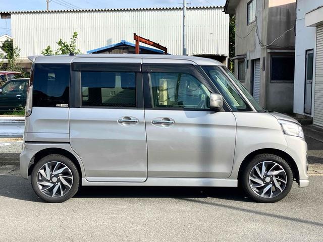 スペーシアカスタム XSターボ 全周囲カメラ 両側電動スライドドア ナビ TV オートクルーズコントロール レーンアシスト 衝突被害軽減システム オートライト HID スマートキー アイドリングストップ 電動格納ミラー(14枚目)