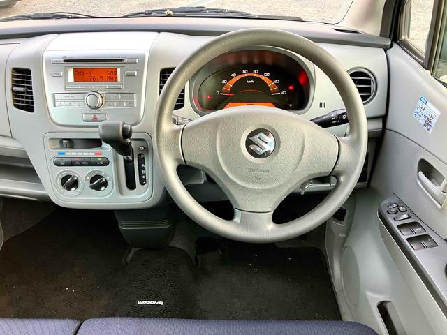 ワゴンR FX キーレスエントリー 電動格納ミラー ベンチシート AT 盗難防止システム ABS CD アルミホイール 衝突安全ボディ エアコン パワーステアリング パワーウィンドウ 運転席エアバッグ(45枚目)