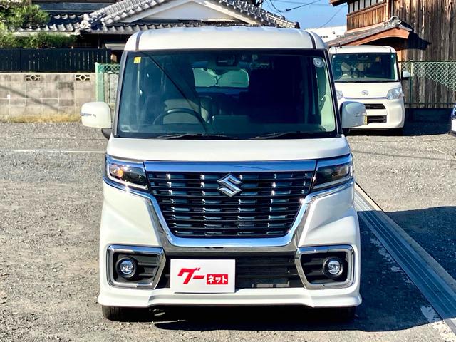 スペーシアカスタム ハイブリッドXS ドライブレコーダー ETC バックカメラ 両側電動スライドドア ナビ TV クリアランスソナー レーンアシスト 衝突被害軽減システム オートライト LEDヘッドランプ スマートキー(12枚目)