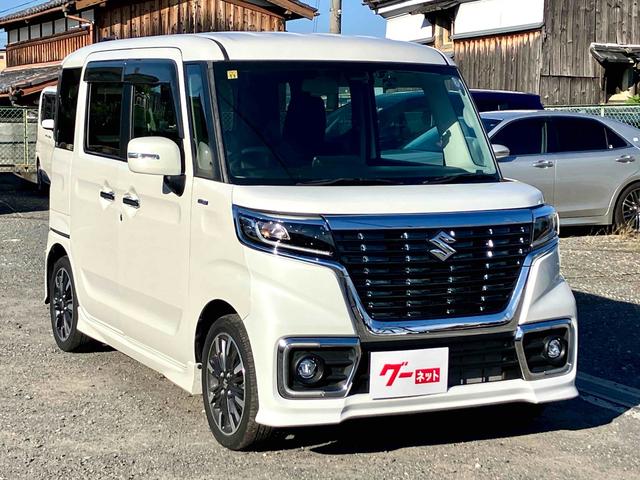 スペーシアカスタム ハイブリッドXS ドライブレコーダー ETC バックカメラ 両側電動スライドドア ナビ TV クリアランスソナー レーンアシスト 衝突被害軽減システム オートライト LEDヘッドランプ スマートキー(13枚目)