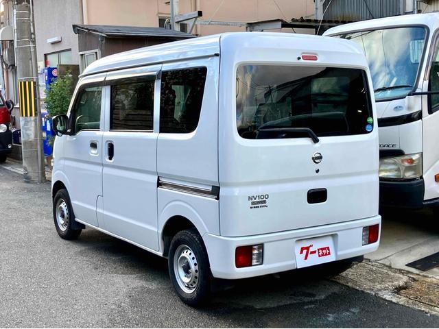 NV100クリッパーバン 軽バン CVT ETC 両側スライドドア スマートキー キーレスエントリー オートライト ESC エアコン パワーウィンドウ 運転席エアバッグ 助手席エアバッグ(5枚目)