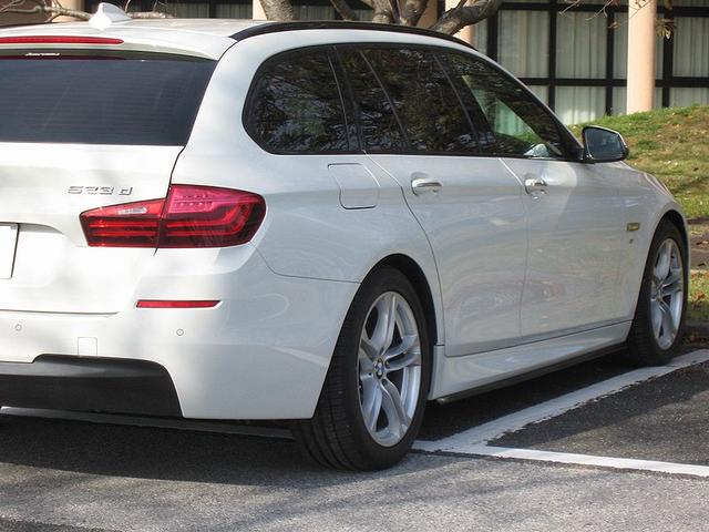 5シリーズ 523dツーリング Mスポーツ 無事故車 ナビ TV カラーバックカメラ パドルシフト フロントパワーシート ETC パワーバッドア アイドルストップ Mスポーツ18icアルミ キーフリー HIDヘッドライト フォグランプ(31枚目)