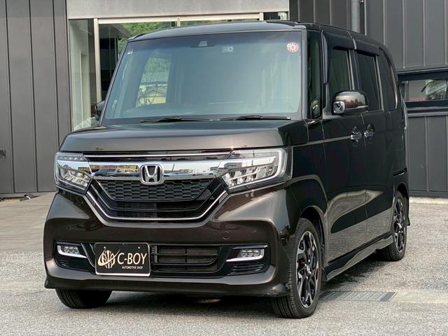 Ｎ－ＢＯＸカスタム Ｇ・ＥＸターボホンダセンシング　ワンオーナー　社外８インチナビ　フルセグＴＶ　ブルートゥース　ビルトインＥＴＣ　バックカメラ　パドルシフト　クルーズコントロール　両側パワースライドドア　ハーフレザーシート　ドライブレコーダー（5枚目）