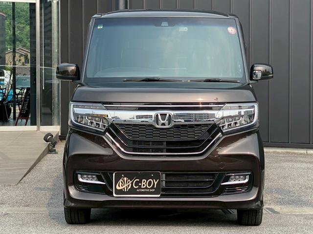 Ｎ－ＢＯＸカスタム Ｇ・ＥＸターボホンダセンシング　ワンオーナー　社外８インチナビ　フルセグＴＶ　ブルートゥース　ビルトインＥＴＣ　バックカメラ　パドルシフト　クルーズコントロール　両側パワースライドドア　ハーフレザーシート　ドライブレコーダー（6枚目）
