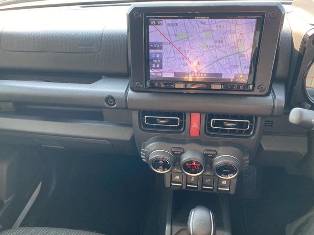 ジムニー ＸＣ　カロッツェリア８インチメモリーナビ　フルセグ地デジＴＶ　ブルートゥース　バックカメラ　ＥＴＣ車載器　前後ドライブレコーダー　ステアリングリモコン　ＬＥＤヘッドライト　クルーズコントロール　４ＷＤ（21枚目）