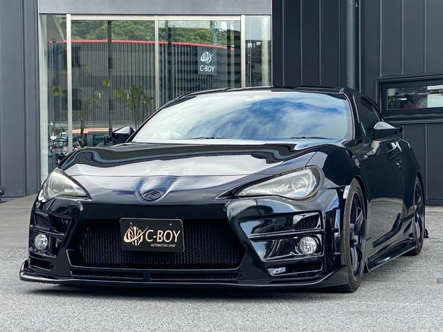 ８６ ＧＴ　ＥＴＣ　革巻きステアリング　パドルシフト　プッシュスタート　社外ヘッドランプ　社外テールランプ　社外アルミ　車高調　ＫＵＨＬＲＡＣＩＮＧエアロ　社外トランクスポイラー（5枚目）