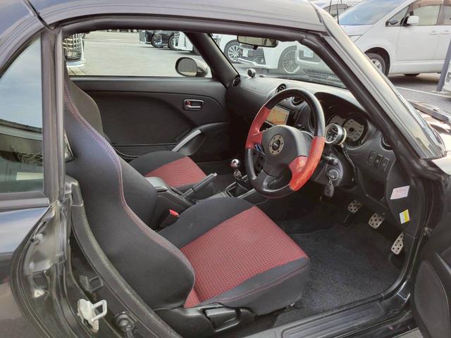 コペン アクティブトップ　フルセグＴＶ　ＭＯＭＯステアリング　社外スピーカー　ＥＴＣ　社外アルミホイール　車高調　社外７インチナビ　ブルートゥース　シートヒーター　５速ＭＴ　社外マフラー（41枚目）