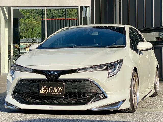 カローラスポーツ Ｇ　Ｚ　純正９インチＳＤナビ　フルセグ地デジＴＶ　ブルートゥース　６速マニュアル　ＢＬＩＴＺ車高調　モデリスタエアロ　社外１９インチアルミ　ビルトインＥＴＣ２．０　プリクラッシュセーフティ　ＬＥＤヘッドライト（5枚目）