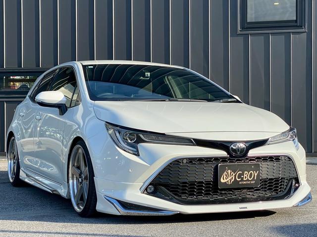 カローラスポーツ Ｇ　Ｚ　純正９インチＳＤナビ　フルセグ地デジＴＶ　ブルートゥース　６速マニュアル　ＢＬＩＴＺ車高調　モデリスタエアロ　社外１９インチアルミ　ビルトインＥＴＣ２．０　プリクラッシュセーフティ　ＬＥＤヘッドライト（7枚目）