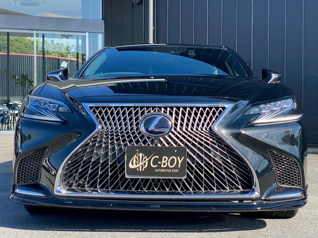 ＬＳ ＬＳ５００ｈ　バージョンＬ　マークレビンソン　サンルーフ　黒革パワーシート　シートエアコン　デジタルインナーミラー　パノラミックビューモニター　パドルシフト　プリクラッシュセーフティ　レーダークルーズコントロール　社外エアロ（6枚目）