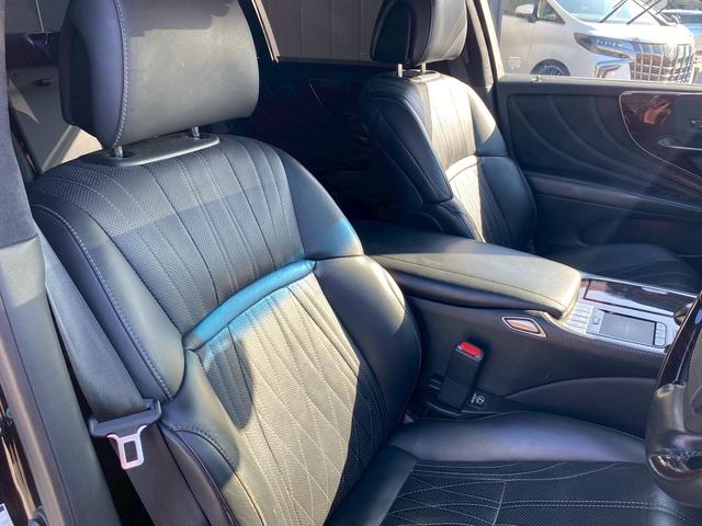 ＬＳ ＬＳ５００ｈ　バージョンＬ　マークレビンソン　サンルーフ　黒革パワーシート　シートエアコン　デジタルインナーミラー　パノラミックビューモニター　パドルシフト　プリクラッシュセーフティ　レーダークルーズコントロール　社外エアロ（39枚目）