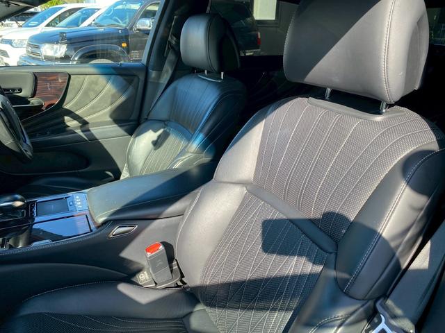 ＬＳ ＬＳ５００ｈ　バージョンＬ　マークレビンソン　サンルーフ　黒革パワーシート　シートエアコン　デジタルインナーミラー　パノラミックビューモニター　パドルシフト　プリクラッシュセーフティ　レーダークルーズコントロール　社外エアロ（40枚目）