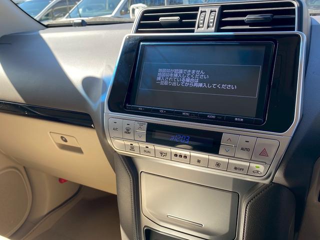 ランドクルーザープラド ＴＸ　純正９インチＳＤナビ　フルセグ地デジＴＶ　ブルートゥース　プリクラッシュセーフティ　レーダークルーズコントロール　クリアランスソナー　サンルーフ　ステアリングリモコン　バックカメラ　ＬＥＤヘッドライト（21枚目）