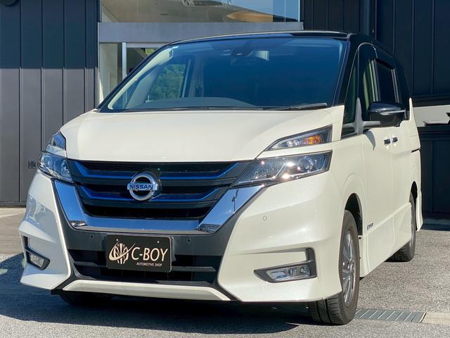 セレナ ｅ－パワー　ハイウェイスターＶ　純正９インチナビ　フルセグＴＶ　パノラマモニター　ビルトインＥＴＣ　プロパイロット　ステアリングヒーター　両側パワースライドドア　デジタルインナーミラー　純正フリップダウンモニター　７人乗り（5枚目）