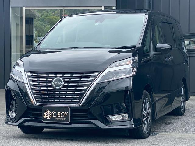 セレナ ハイウェイスターＶ　ストラーダ７インチナビ　フルセグＴＶ　パノラマモニター　ブルートゥース　パーキングアシスト　プロパイロット付　クルーズコントロール　ステアリングスイッチ　両側パワースライドドア　ＵＳＢ端子（5枚目）