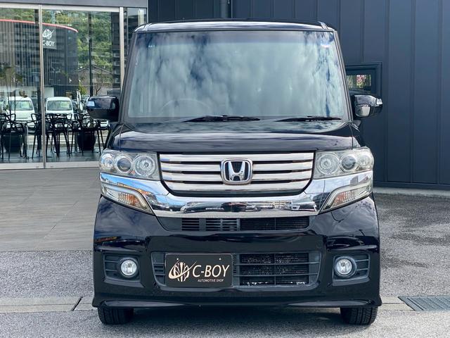 Ｎ－ＢＯＸカスタム Ｇ・Ｌパッケージ　ストラーダＳＤナビ　フルセグ地デジＴＶ　ブルートゥース　ＥＴＣ車載器　ステアリングリモコン　左側パワースライドドア　スマートキー＆プッシュスタート　ディスチャージヘッドライト　フォグランプ（6枚目）