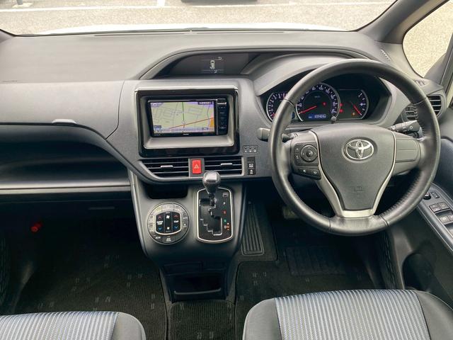 ヴォクシー ZS 煌 イクリプスSDナビ フルセグ地デジTV ブルートゥース バックカメラ ビルトインETC 純正フリップダウンモニター 両側パワースライドドア スライドドアサンシェード アイドリングストップ(14枚目)